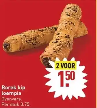 ALDI Borek kip loempia ovenvers. aanbieding