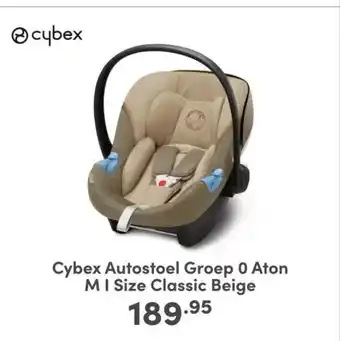 Baby & Tiener Cybex autostoel groep 0 aton mi size classic beige aanbieding