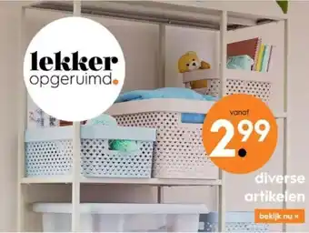 Blokker Diverse artikelen aanbieding