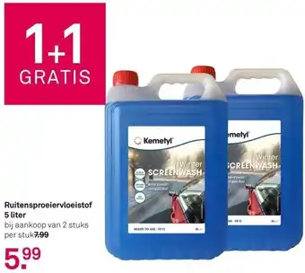 Karwei Ruitensproeiervloeistof 5 liter aanbieding