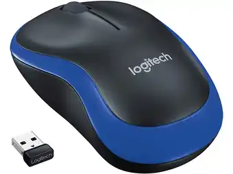 MediaMarkt Logitech m185 blauw aanbieding