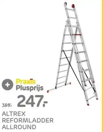 Praxis Reformladder allround aanbieding