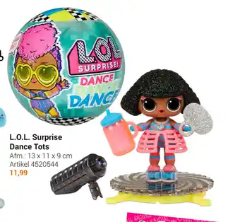 Lobbes L.O.L Surprise Dance Tots 13 x 11 x 9cm aanbieding