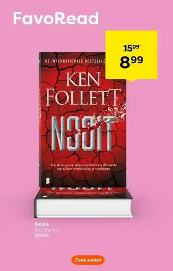 The Read Shop Nooit Ken Follett aanbieding