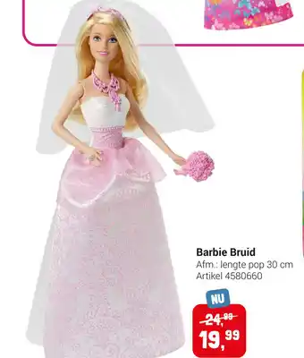 Lobbes Barbie Bruid 30cm aanbieding