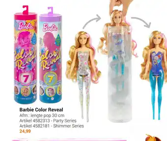 Lobbes Barbie Color Reveal 30cm aanbieding