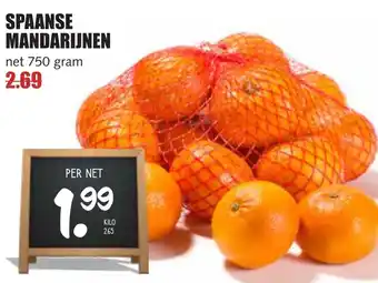 MCD Supermarkt Spaanse mandarijnen aanbieding