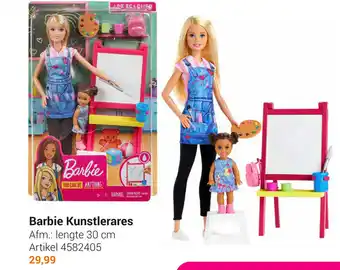 Lobbes Barbie Kunstlerares 30cm aanbieding