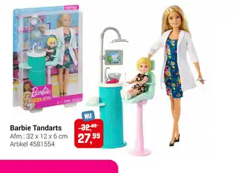 Lobbes Barbie Tandarts 32 x 12 x 6cm aanbieding