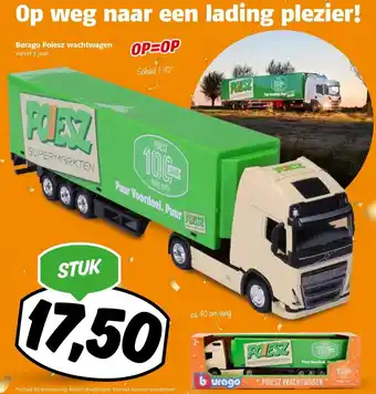 Poiesz Burago poiesz vrachtwagen aanbieding