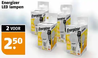 Poiesz Energizer LED lampen aanbieding