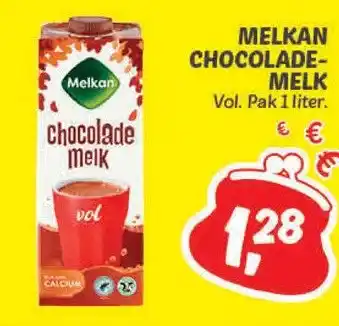 Dekamarkt Melkan chocolademelk aanbieding