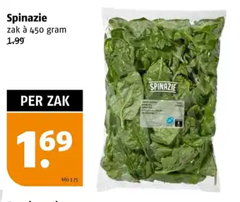 Poiesz Spinazie aanbieding