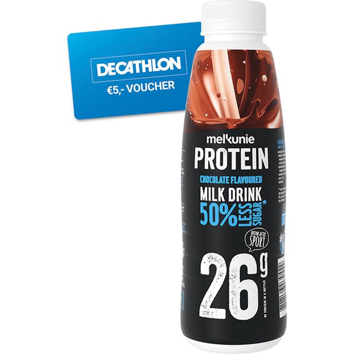 Melkunie protein chocolate flavoured milk drink 479ml aanbieding bij Jumbo