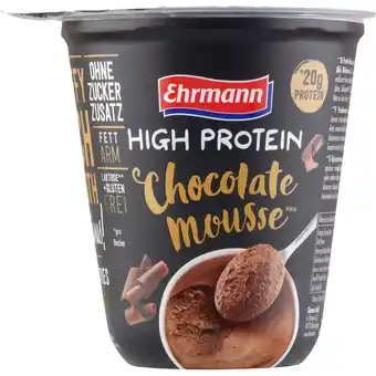 Jumbo Ehrmann high protein mousse chocolate 200g aanbieding