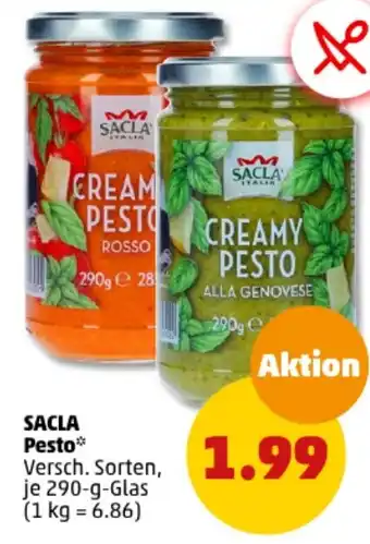 PENNY DE SACLA Pesto aanbieding