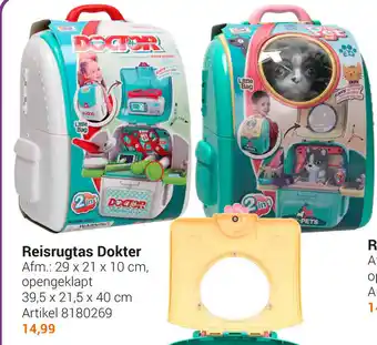 Lobbes Reisrugtas Dokter 29 x 21 x 10cm aanbieding