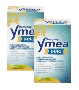 De Online Drogist Ymea overgang 8-in-1 capsules 2x64cp aanbieding