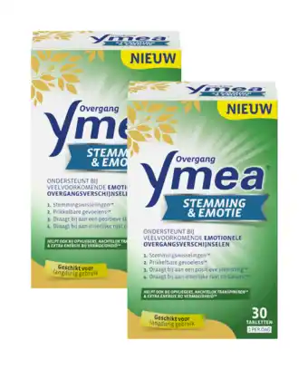 De Online Drogist Ymea overgang stemming & emotie tabletten 2x30tb aanbieding