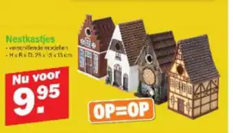 Van Cranenbroek Nestkastjes aanbieding