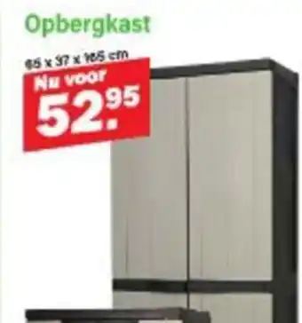 Van Cranenbroek Opbergkast 45 x 37 x 165 cm aanbieding