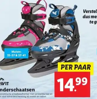 Lidl Kinderschaatsen aanbieding