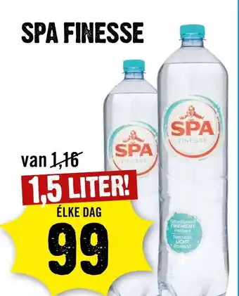 Dirck 3 SPA FINESSE aanbieding