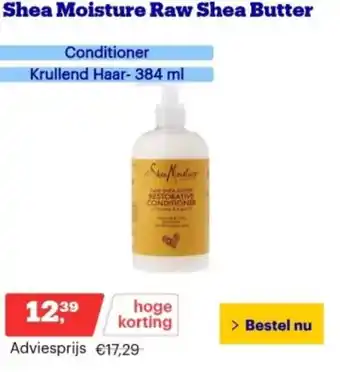 Bol.com Shea Moisture Raw Shea Butter aanbieding