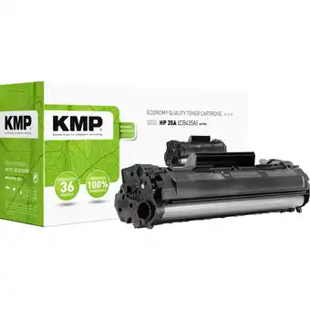 Conrad Kmp h-t153 tonercassette vervangt hp 35a, cb435a zwart 1500 bladzijden compatibel toner aanbieding