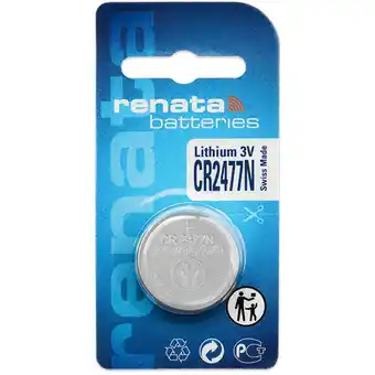 Conrad Renata cr2477n cr2477n knoopcel lithium 3 v 950 mah 1 stuk(s) aanbieding