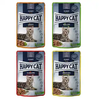 Zooplus Voordeelpakket happy cat pouch meat in sauce 48 x 85 g - mix ii aanbieding