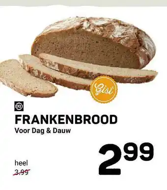 Ekoplaza Frankenbrood Voor Dag & Dauw aanbieding