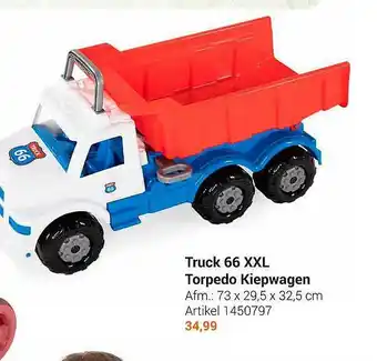 Lobbes Truck 66 XXL Torpedo Kiepwagen aanbieding