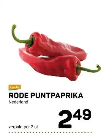 Ekoplaza Rode Puntpaprika aanbieding