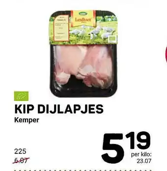 Ekoplaza Kipdijlapjes Kemper aanbieding