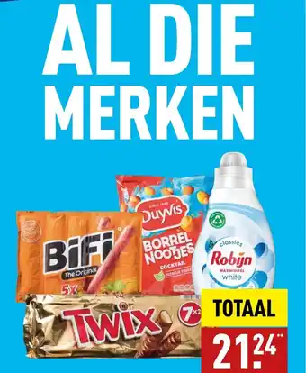 ALDI AL DIE MERKEN aanbieding