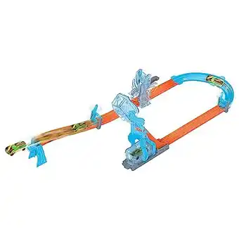 Amazon Hot wheels baanset, blauwe deluxe track builder set met accessoires met windthema in stapelbare opbergkist voor speelgoed met aanbieding