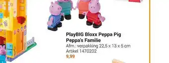 Lobbes PlayBig Bloxx Peppa Pig Peppa's Familie aanbieding