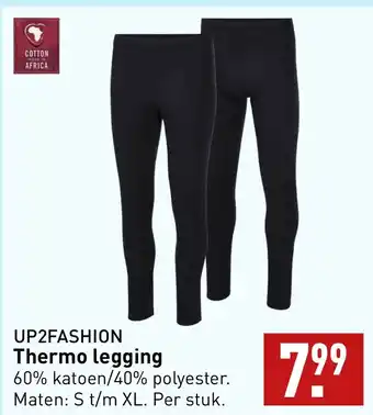 ALDI Thermo legging aanbieding