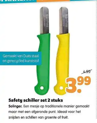 Plentyparts Safety Schiller Set 2 Stuks Solinger aanbieding