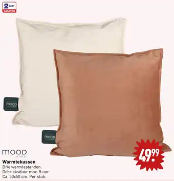 ALDI Warmtekussen 50x50 cm aanbieding