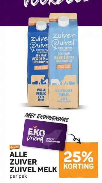 Ekoplaza Alle zuiver zuivel melk aanbieding