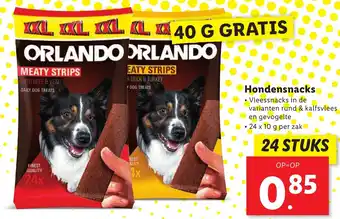 Lidl Hondensnacks 24 STUKS aanbieding