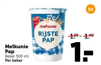 Coop Melkunie Pap aanbieding
