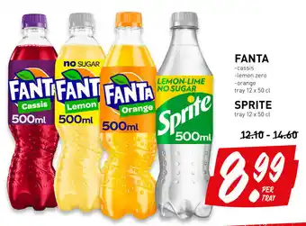 De Kweker Fanta Sprite aanbieding