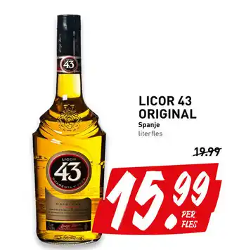 De Kweker Licor 43 Original aanbieding