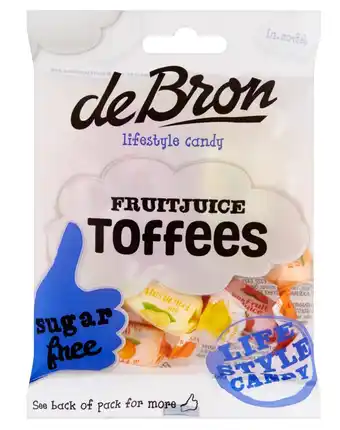 De Online Drogist De bron fruitjuice toffees suikervrij 90gr aanbieding