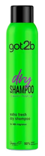 De Online Drogist Schwarzkopf got2b extra fresh dry shampoo 200ml aanbieding