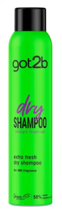 De Online Drogist Schwarzkopf got2b extra fresh dry shampoo 200ml aanbieding