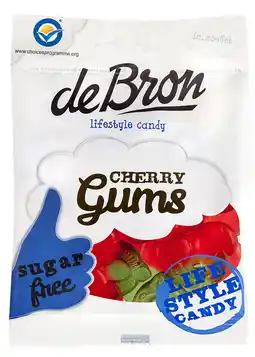 De Online Drogist De Bron Suikervrije Cherry Gums aanbieding